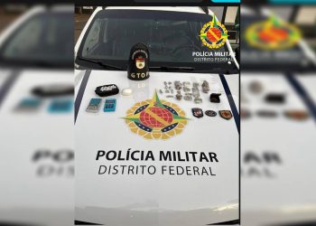 Homem foragido é preso por tráfico de drogas no DF