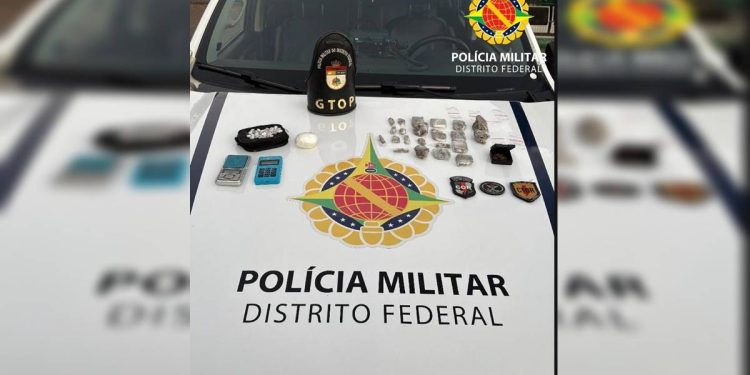 Homem foragido é preso por tráfico de drogas no DF