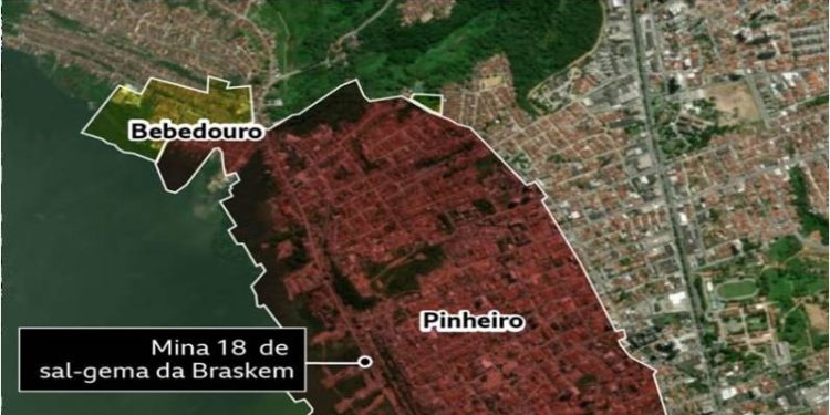 Análise crítica do estudo de impacto ambiental do colapso da mina 18 em Maceió/AL