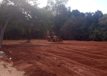 Governo do DF apreende máquina que desmatava área de proteção