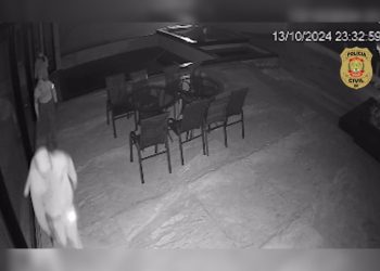 Vídeo: trio invade casa no Lago Sul e foge em BMW de vítima