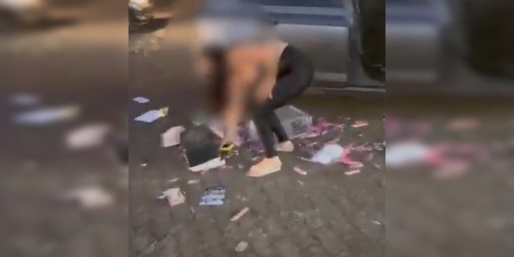 Vídeo: mulher ataca motorista de app e joga objetos na rua após batida