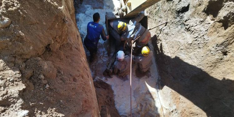 Trabalhador morre soterrado ao perfurar vala em Caldas Novas