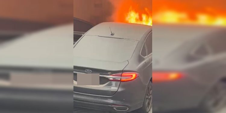 Vídeo: prédio do STJ é evacuado após carro pegar fogo em garagem