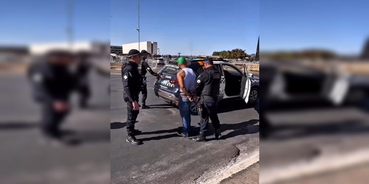 “CJ da vida real” é preso em gravação perto da Praça dos Três Poderes