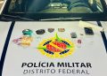 Traficante alega dificuldades financeiras durante abordagem da PMDF