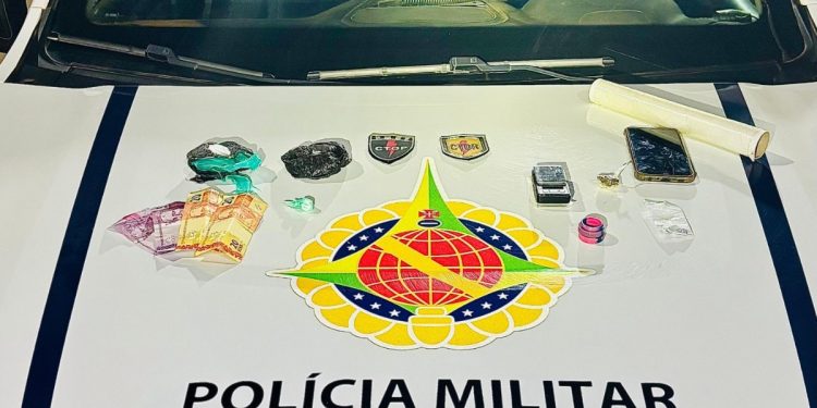 Traficante alega dificuldades financeiras durante abordagem da PMDF