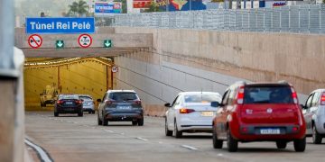 Túnel Rei Pelé será parcialmente interditado nesta quinta; entenda