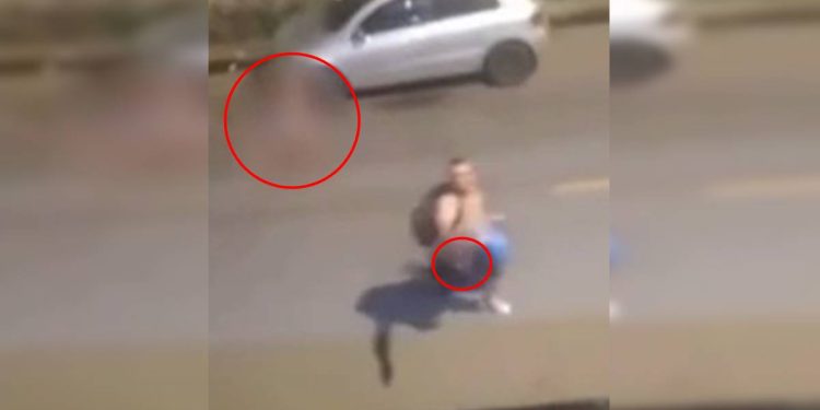 Vídeo. Mulher vê PM tentar matar amiga por ciúmes: “Meu Deus do céu”