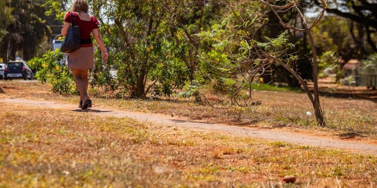 Em meio a alerta vermelho, DF registra dia mais quente do ano: 34,2ºC