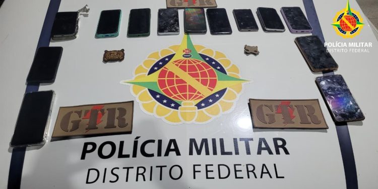 DF: seis são presos por furtar 13 celulares na Festa do Morango