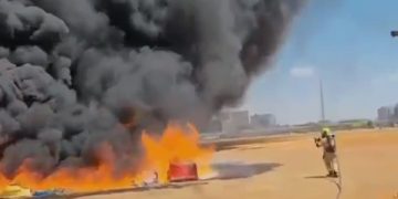 PCDF investiga incêndio na Esplanada em dia de julgamento de Bolsonaro