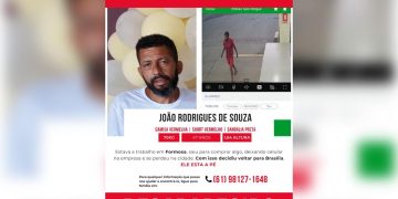 Buscas por pintor que saiu a pé de Formosa ao DF já passam de 10 dias