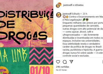 Reitoria cobra esclarecimentos sobre “distribuição de drogas” na UnB