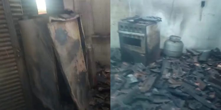 Homem bota fogo na casa de ex e diz que agiu “por vingança”