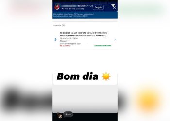 Chevette em duas rodas rende multa de R$ 3 mil a motorista no DF