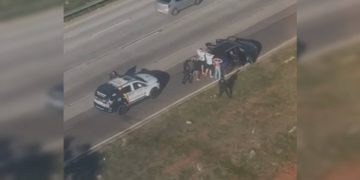 Prisão cinematográfica: helicóptero da PM ajuda deter ladrões de carro