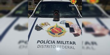 Mulher arremessa bolsa no Lago Paranoá durante abordagem da PMDF