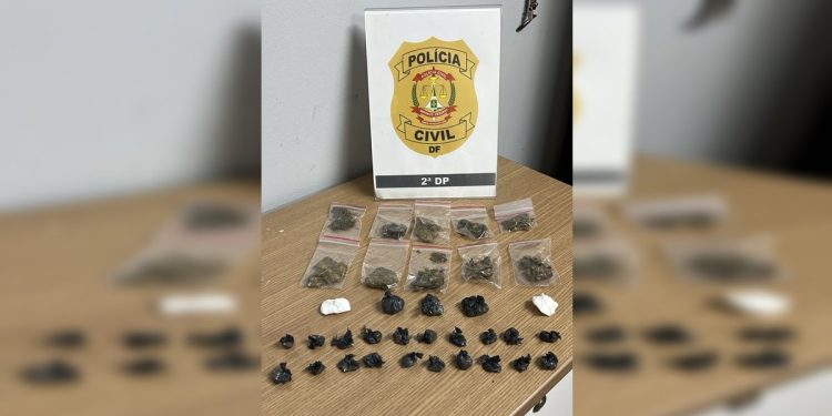 Passageiro é flagrado com R$ 3 mil em drogas durante corrida por app