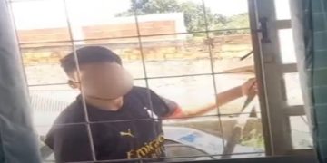 Crianças pedem socorro enquanto pai destrói casa no Entorno do DF