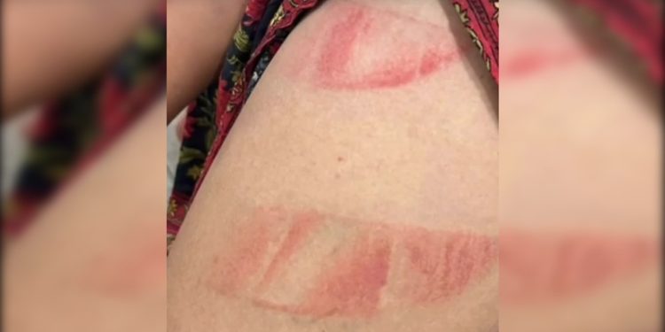 Marido é preso após ameaçar degolar mulher e esfolar rosto de bebê