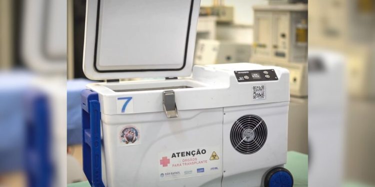 Caixa de transporte de órgãos feita no Brasil pode evitar desperdícios