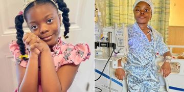 Exame de vista de rotina revela tumor no cérebro em menina de 8 anos