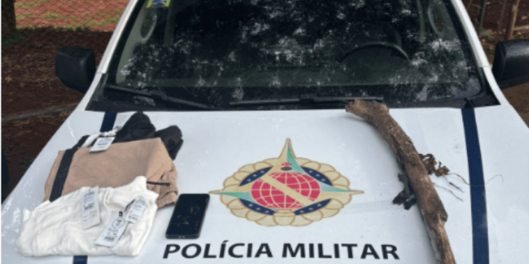 PM prende homem com 24 passagens após furtar estabelecimento no DF