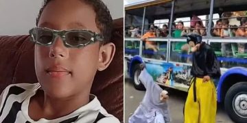 A última imagem do adolescente morto atropelado por trenzinho da alegria