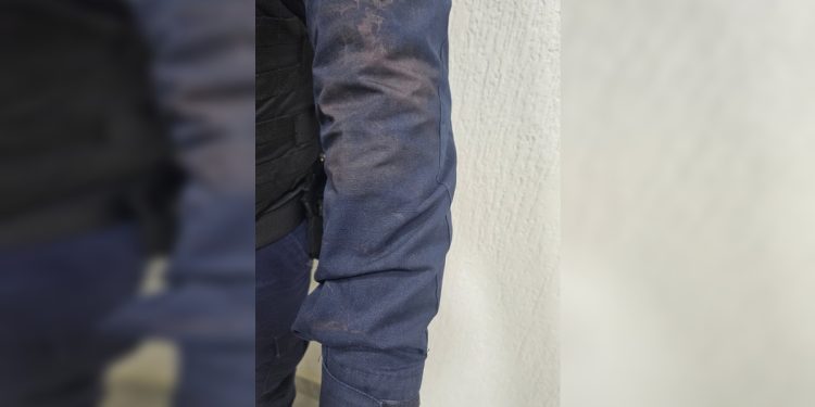 Veja imagens de PM esfaqueado no DF após homem atacar equipe e morrer