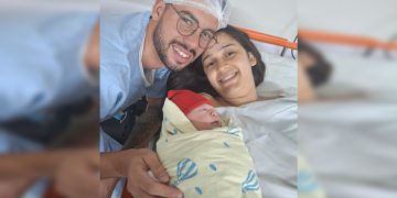 Primeiro bebê de 2026 no DF se chama Eloise e nasceu com 3,5 kg