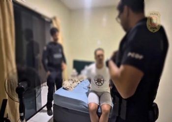 Vídeo mostra momento da prisão de técnico que matou três em UTI no DF. Veja vídeo