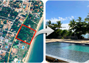 Família Vorcaro, do Banco Master, faz obra irregular em beach club pé na areia na Bahia