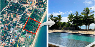 Família Vorcaro, do Banco Master, faz obra irregular em beach club pé na areia na Bahia