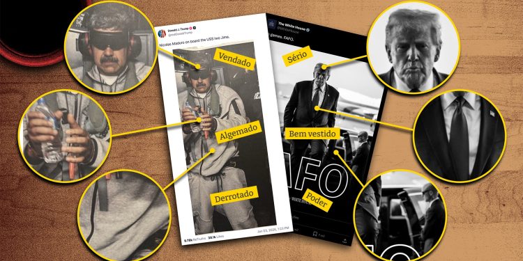 Trump usa imagens de ação na Venezuela para recados políticos e controle narrativo