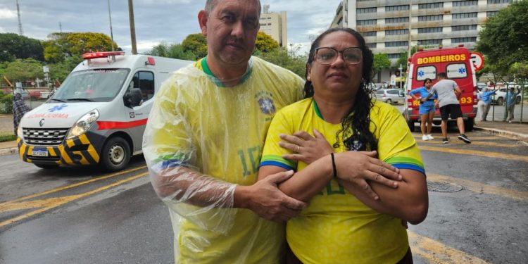 Manifestante detalha momento que raio atingiu ato de Nikolas: “Se espalhou”