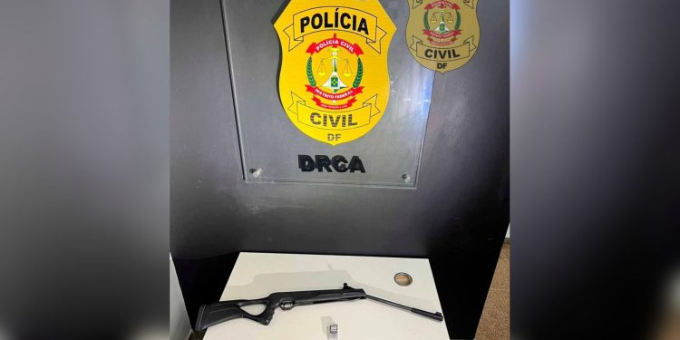 Homem é preso por matar cachorro com arma de pressão em região do DF