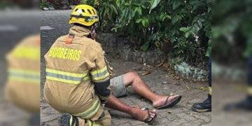 Homem é brutalmente agredido e desmaia em poça de sangue no DF