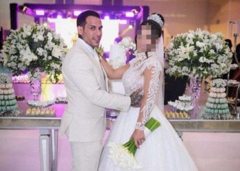 As imagens do luxuoso casamento do cantor que deu golpe na Prada e Gucci. Veja vídeo