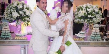As imagens do luxuoso casamento do cantor que deu golpe na Prada e Gucci. Veja vídeo