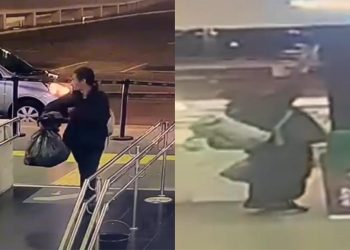 Celular deixado carregando por funcionário é furtado na rodoviária. Veja vídeo