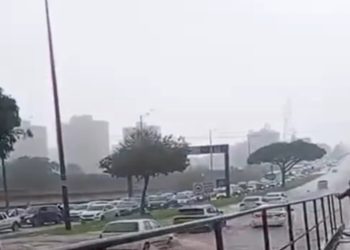 Chuva causa alagamento em diversos pontos de Taguatinga