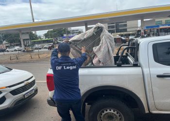 Operação em Ceilândia apreende produtos suspeitos de origem criminosa