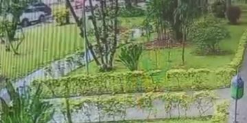 Imagens mostram momento que motorista cruza Eixinho e bate em carro. Veja vídeo