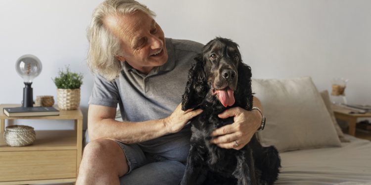 Entre latidos e carinho: como pets ajudam na saúde mental de idosos