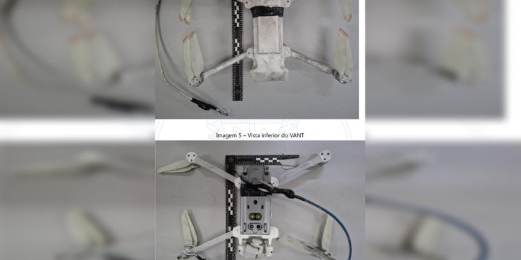 Empresário é alvo de atentado com granada presa a drone