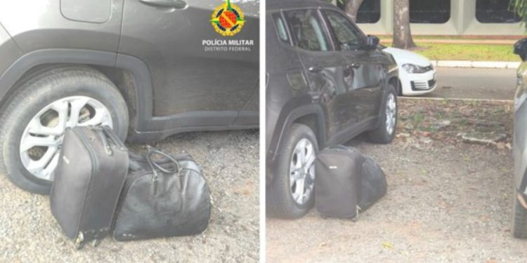 Estacionamento de ministério é isolado após PM encontrar mala suspeita