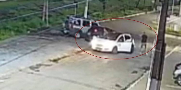 Novas imagens mostram PM de Goiás à paisana atirando em jovem que saía de cinema