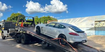 Porsche que dava “zerinho” e “cavalo de pau” no DF é apreendida