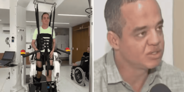 Delegado que sobreviveu após acidente grave faz tratamento com polilaminina